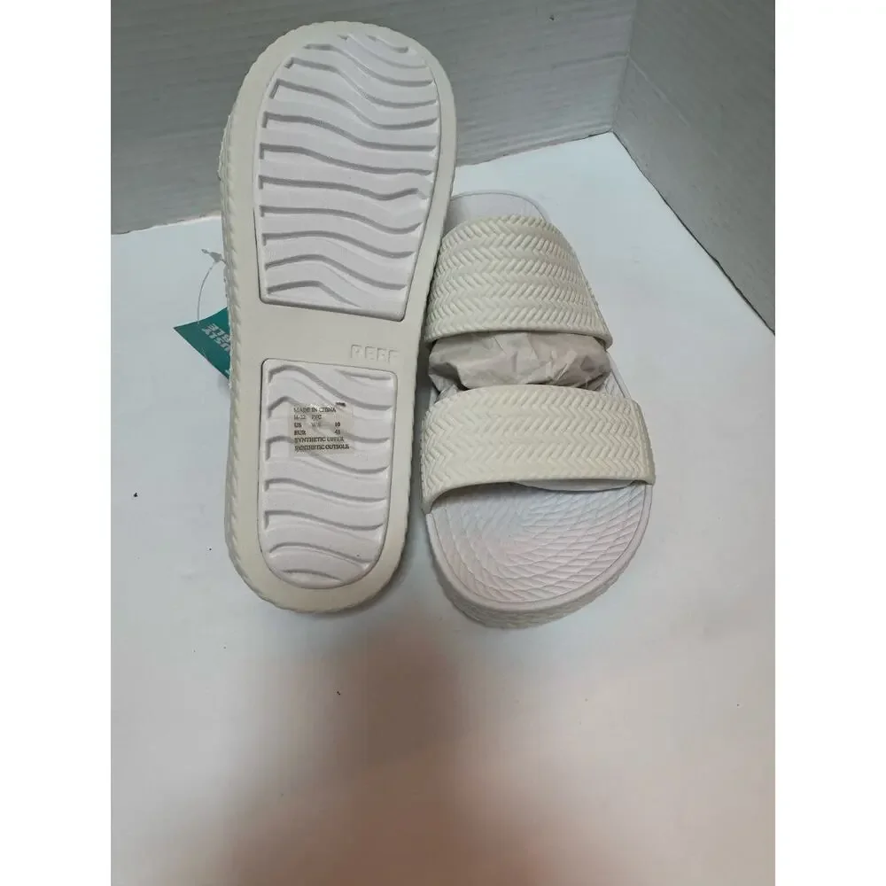 REEF Women's Water Vista Slide Platform Slides sandals size 10 nwob